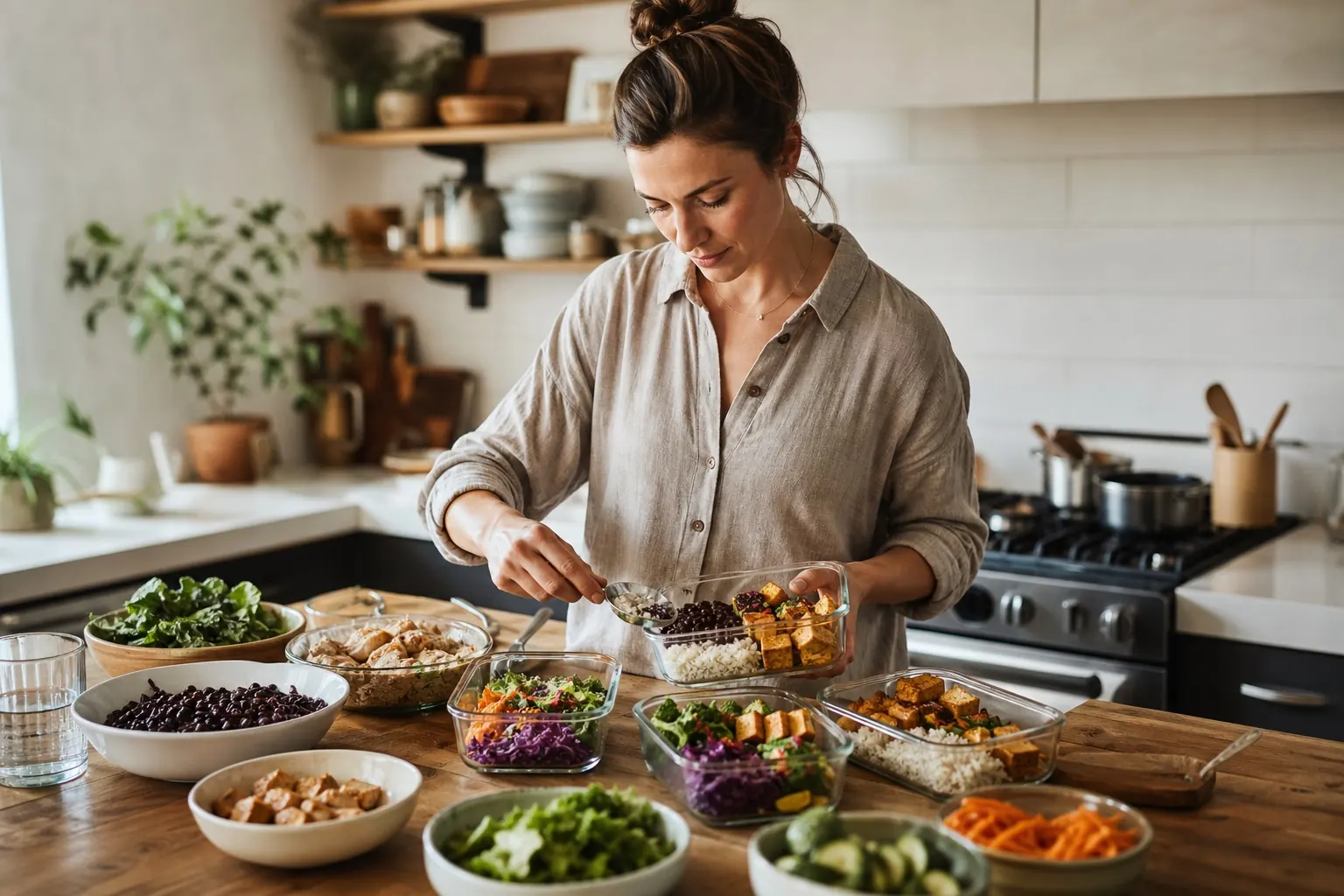 Proteinreiche Ernährung mit sinnvoller Belastungssteuerung
